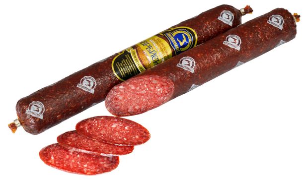 Колбаса сырокопченая Борисовский мясокомбинат Еврейская Беларусь, ~ 350 г