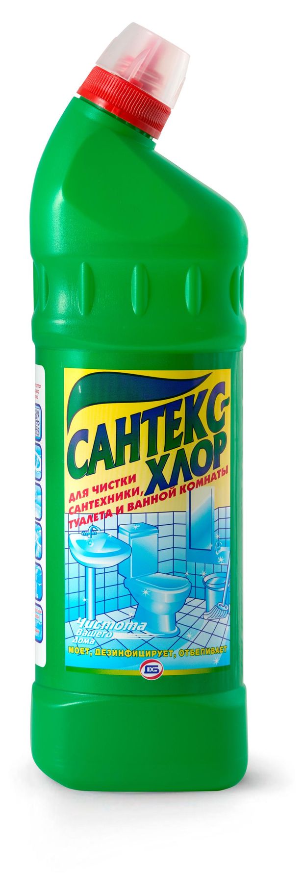 Средство для чистки сантехники Сантекс-хлор, 750 г