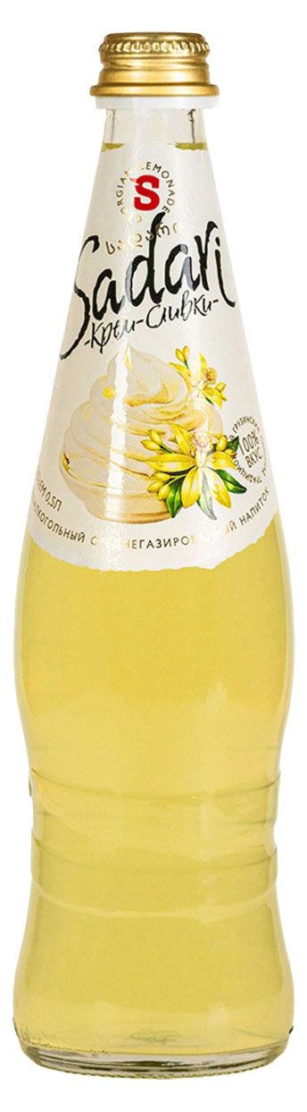 Напиток газированный Sadari со вкусом крем сливки, 500 мл