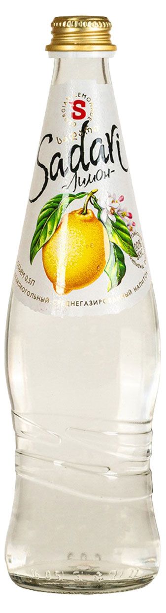 Напиток газированный Sadari со вкусом лимона, 500 мл