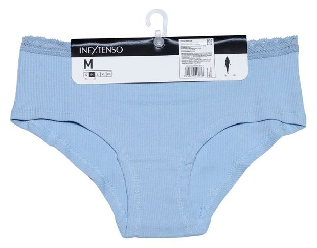 Трусы-шорты женские InExtenso голубые