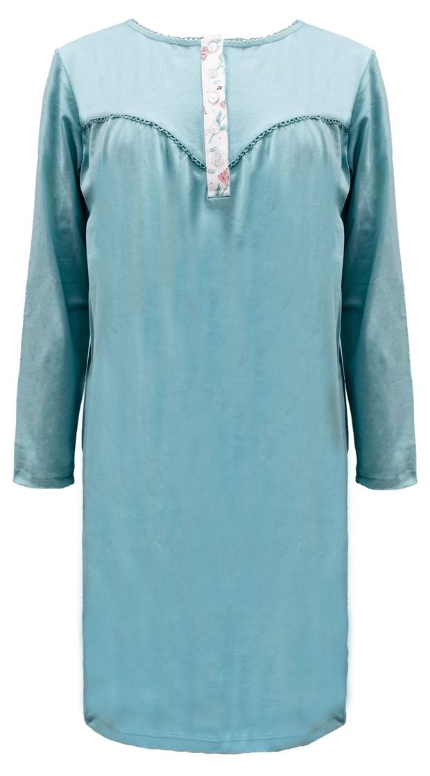 Сорочка женская InExtenso голубая