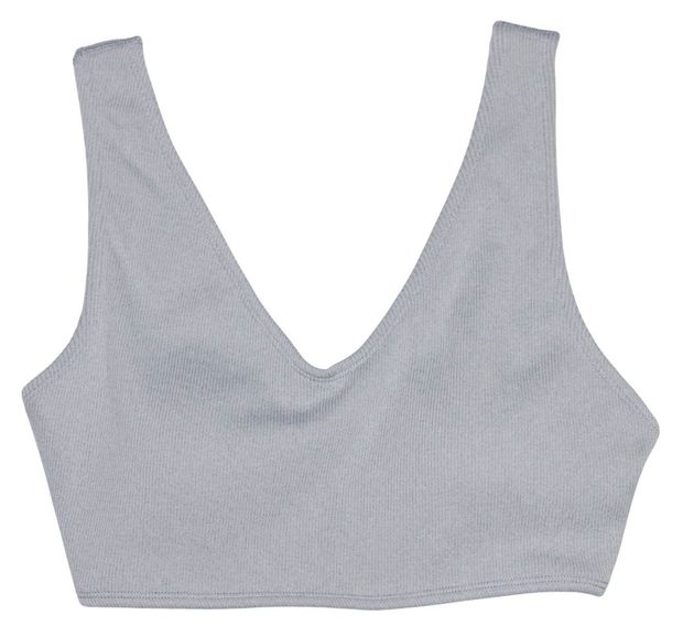 Бюстгалтер спортивный женский InExtenso серый