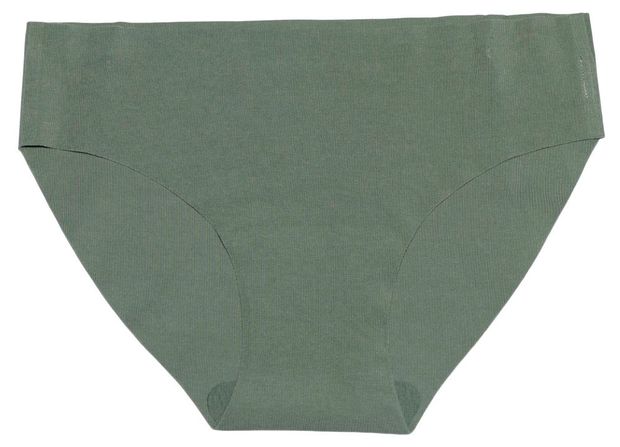 Трусы-слипы женские InExtenso бесшовные зеленые