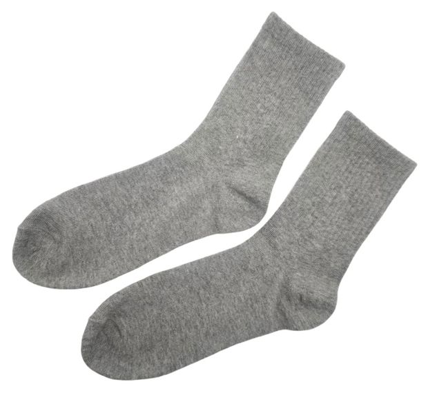 Носки женские серые, р 38-42