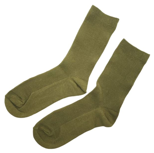 Носки женские зеленые, р 38-42