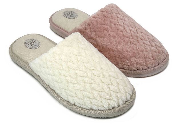Тапочки женские LuckyLand закрытый нос, р 41, 1 пара в ассортименте