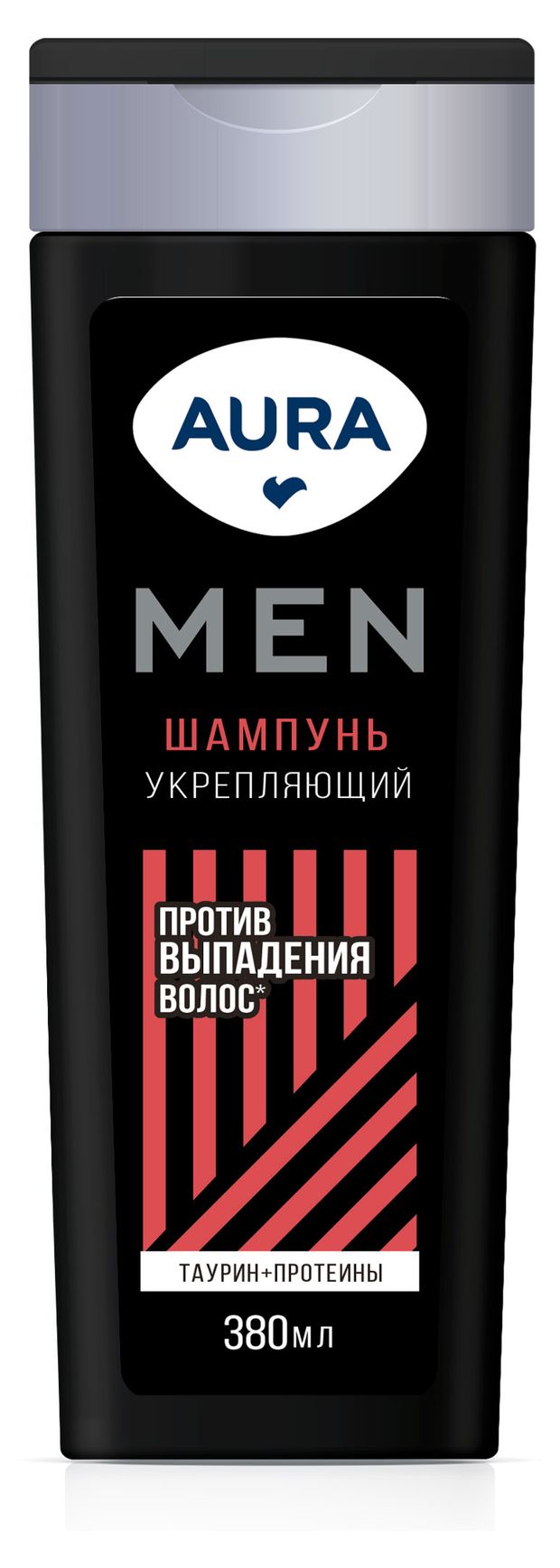 Шампунь Aura Men Укрепляющий против выпадения волос 380 мл 200₽