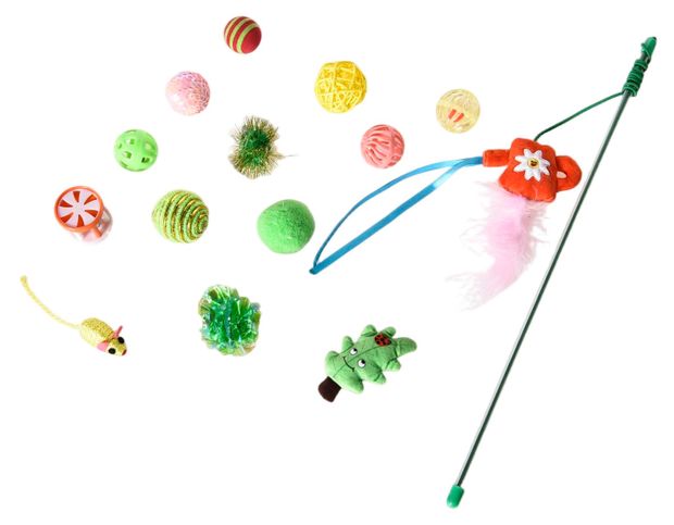 Игрушка-дразнилка для кошек с кошачьей мятой, 18,5х5,8 см