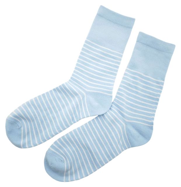 Носки женские синие, р 38-42