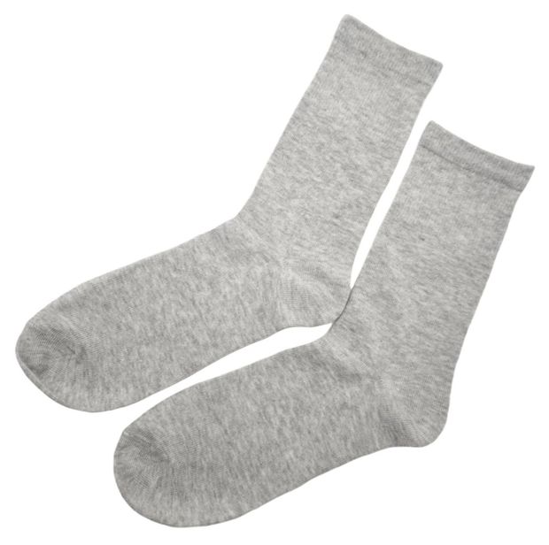 Носки женские серые, р 38-42