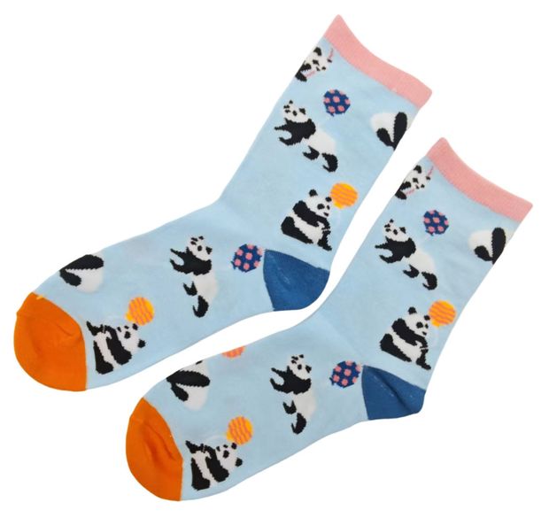 Носки женские синие, р 38-42