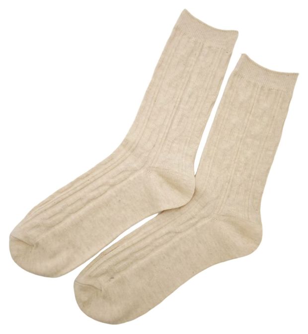 Носки женские бежевые, р 38-42