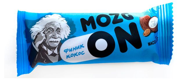 Батончик фруктово-ореховый Mozgon Финик-кокос, 30 г