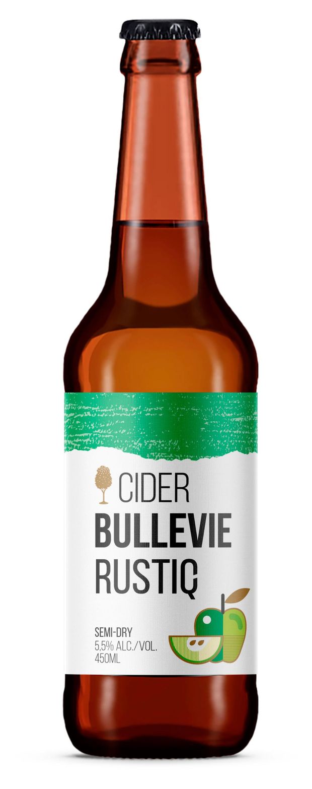 Сидр Bullevie Rustic полусухой 5,5%, 450 мл