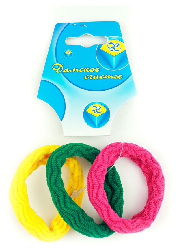 Резинка для волос Дамское счастье Волшебная бусинка, 2 шт