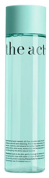 Мицеллярная вода The Act Очищающая, 250 мл