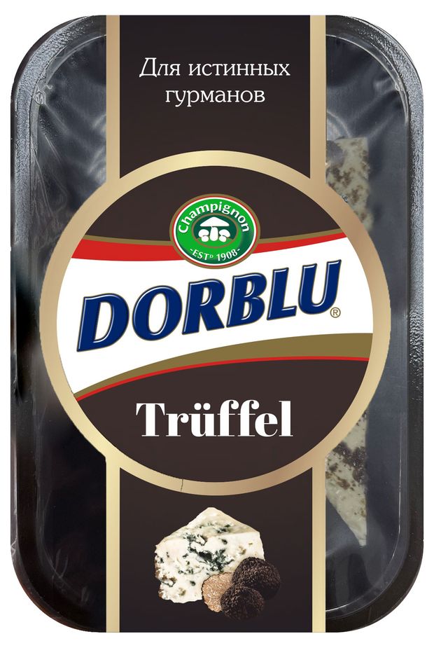 Сыр мягкий Dorblu с голубой плесенью и трюфелем 50 БЗМЖ 120 г 420₽