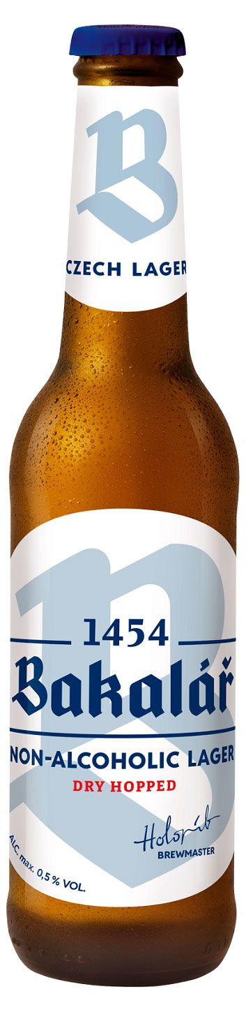 Пиво безалкогольное Bakalar Nealko Za Studena Chelemy светлое фильтрованное 0,5%, 330 мл