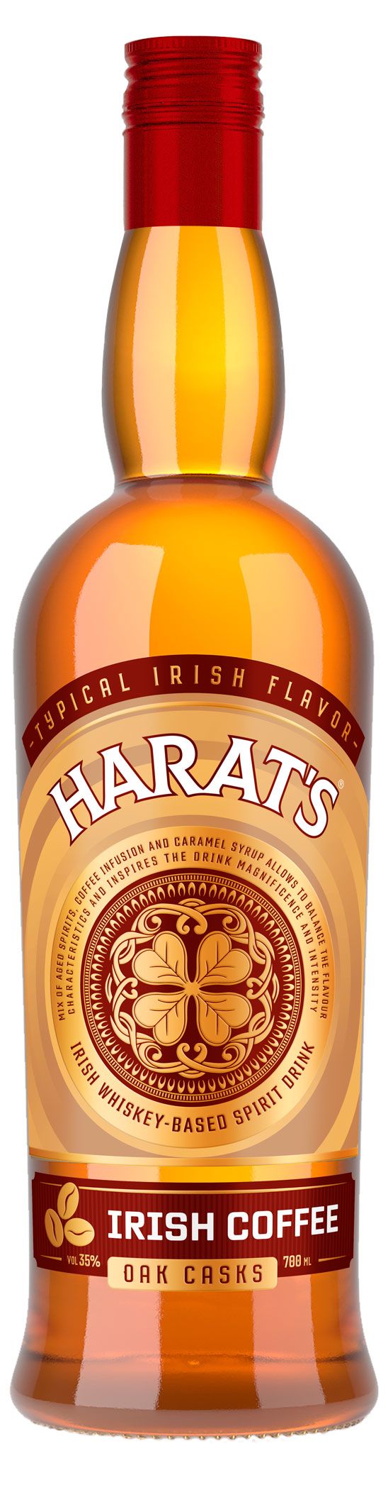 Коктейль HARATS Irish coffee с виски Россия, 0,7 л