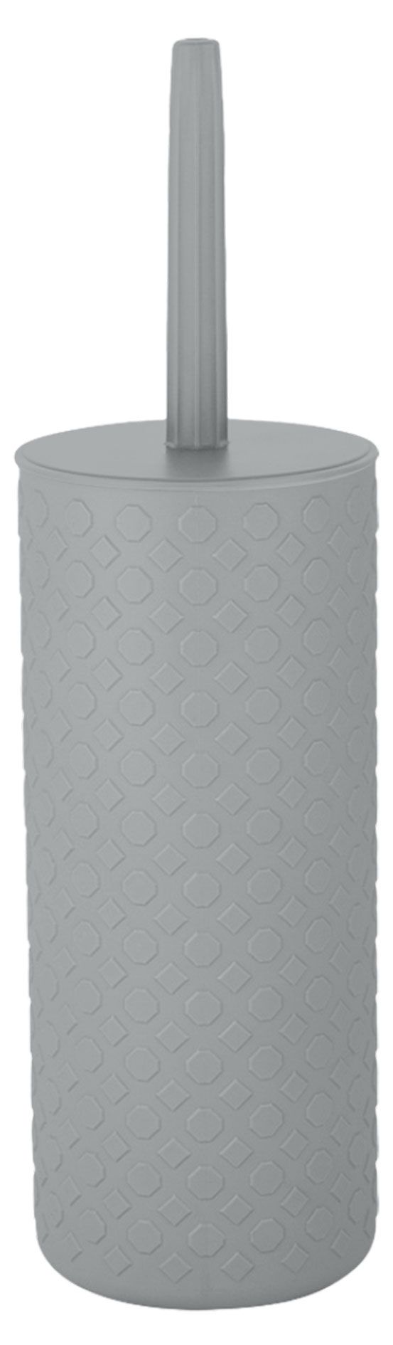 Ершик для унитаза с подставкой Actuel серый