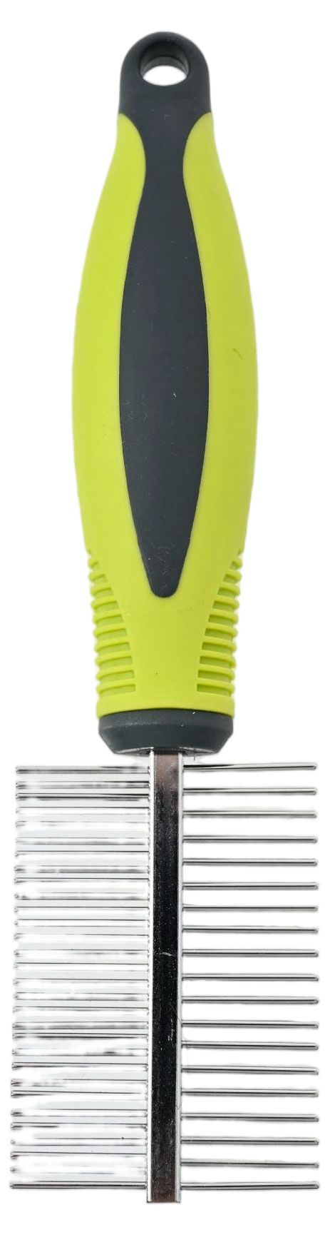 Расческа двухсторонняя для животных АШАН Красная птица, 5,2х21 см