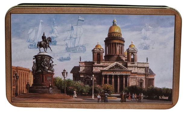 Набор конфет Городничев Питер-окно в Европу, 110 г