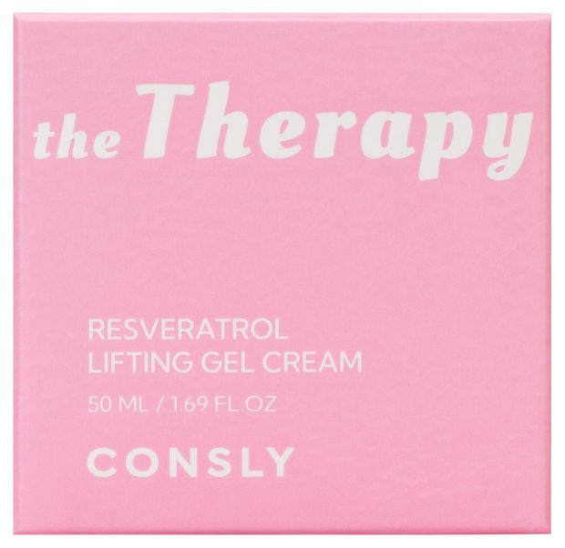 Гель-крем для лица CONSLY с ресвератролом, 50 мл