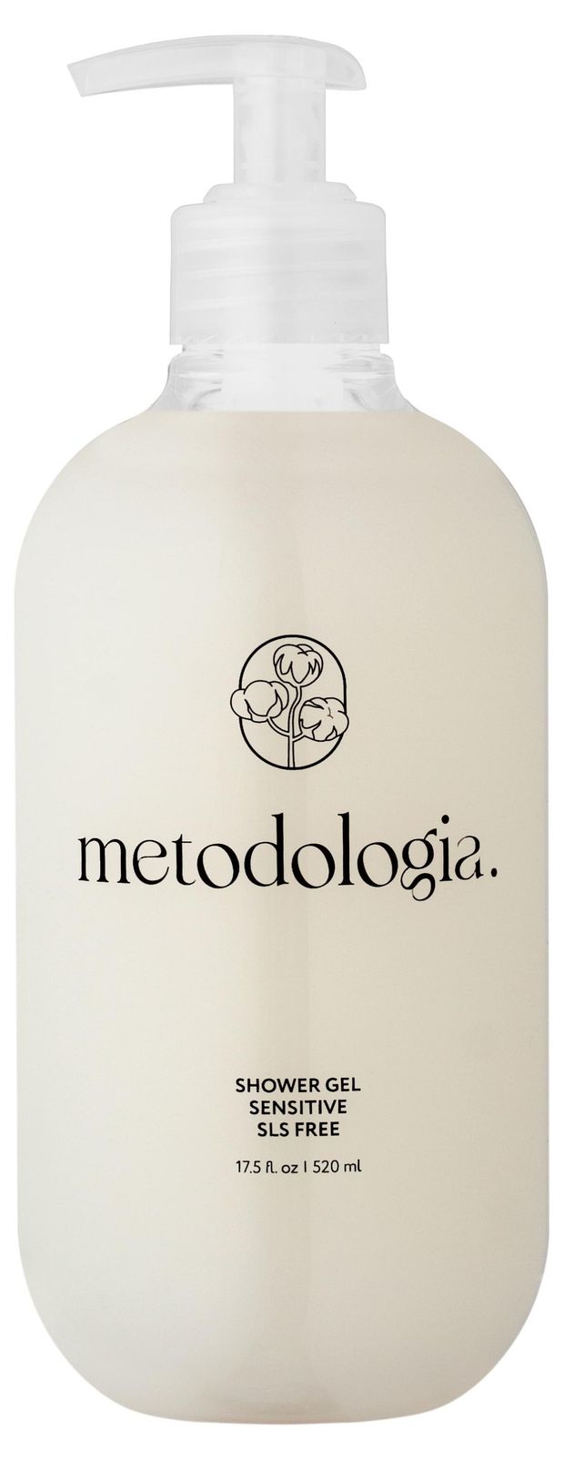Крем-гель для душа Metodologia бессульфатный, 520 мл