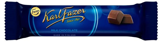 Батончик шоколадный Karl Fazer молочный шоколад, 39 г