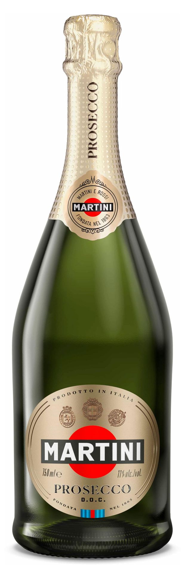 Игристое вино Martini Prosecco белое сухое Италия, 0,75 л