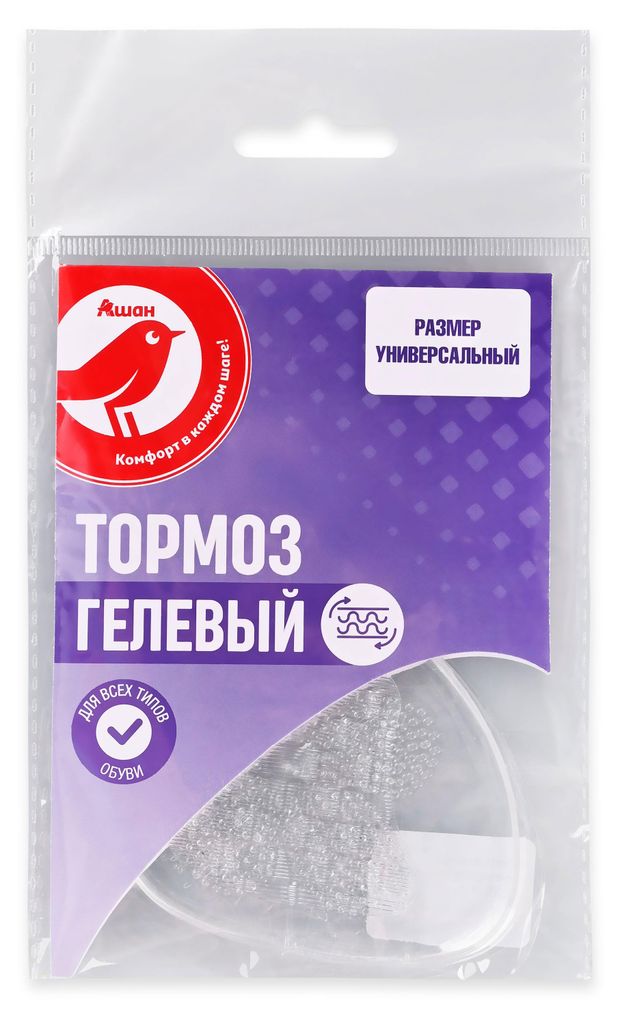 Тормоз гелевый АШАН Красная птица, 1 шт