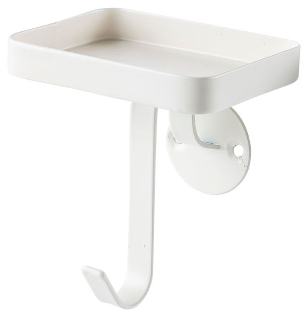 Полка навесная с крючком Actuel, 11x6x9 см