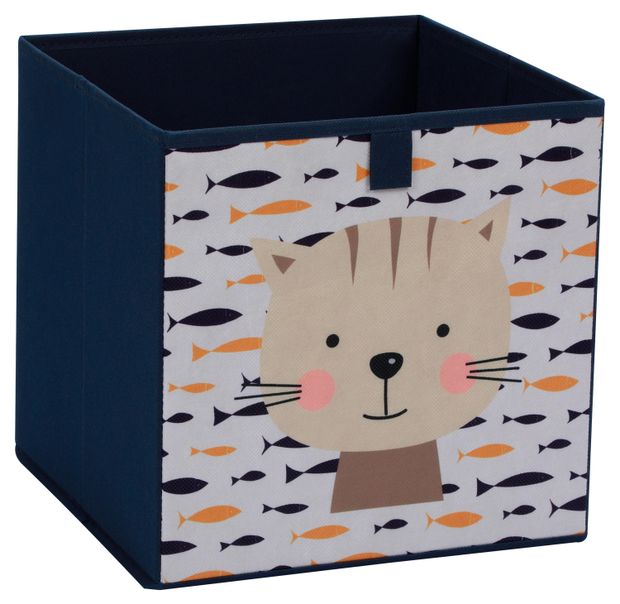 Коробка для хранения Actuel текстильная я Кот, 27x27x27 см