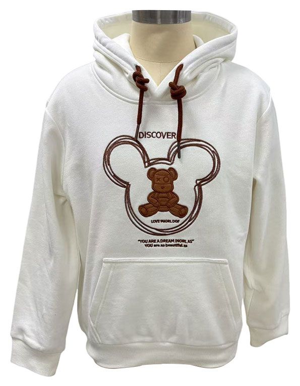 Толстовка для девочки Discover белая