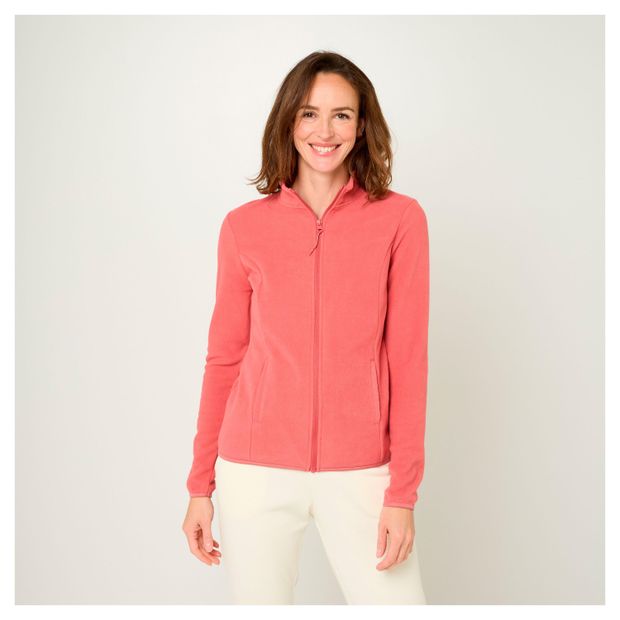 Толстовка женская InExtenso флисовая розовая