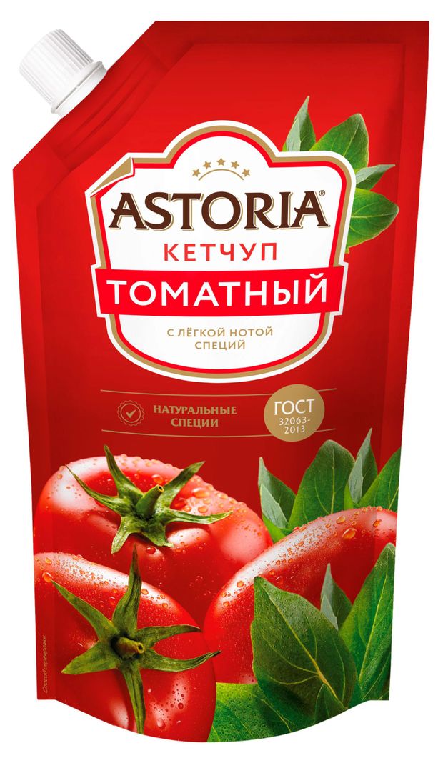 Кетчуп Astoria Томатный 330 г 81₽