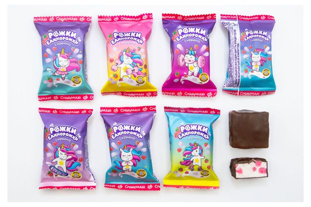 Конфеты Сладуница Единорожки, вес