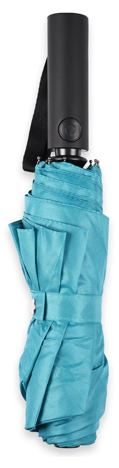 Зонт Круиз 3 сложения полный автомат голубой