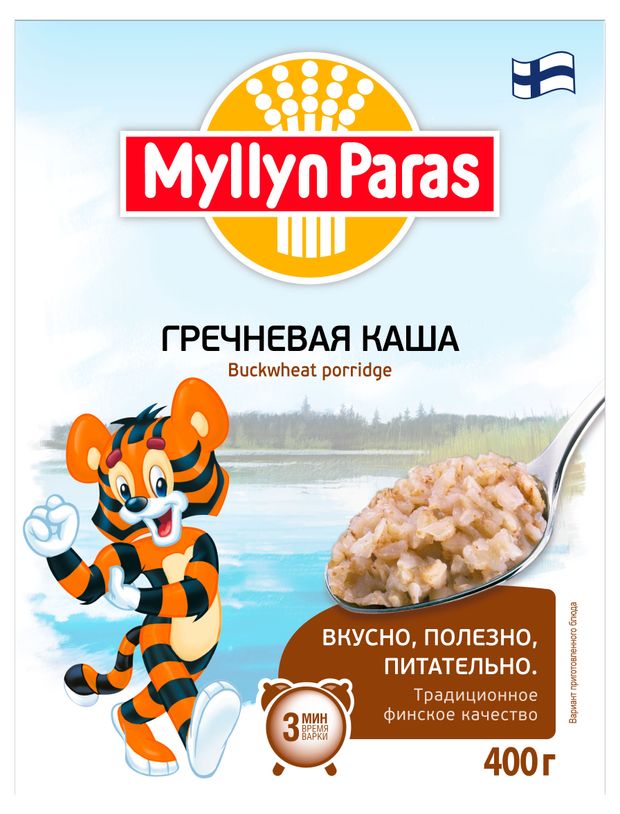 Каша гречневая Myllyn Paras, 400 г
