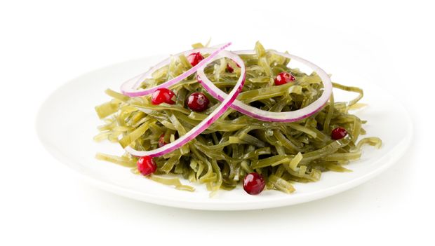 Салат из морской капусты Меридиан с клюквой вес 320₽