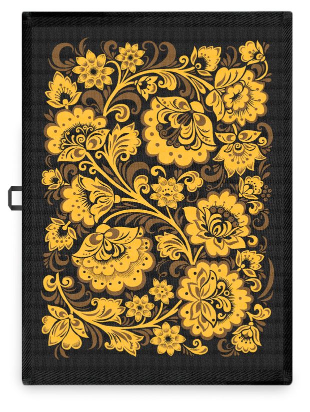 Полотенце Cleanelly Basic Хохломская роспись 100 хлопок 50х70 см 450₽