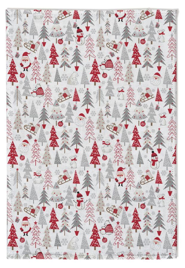 Набор кухонных полотенец Лен Наш рогожка 35х60 см 3 шт 120₽