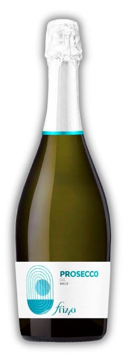 Игристое вино Frizzo Prosecco белое брют Италия, 0,75 л