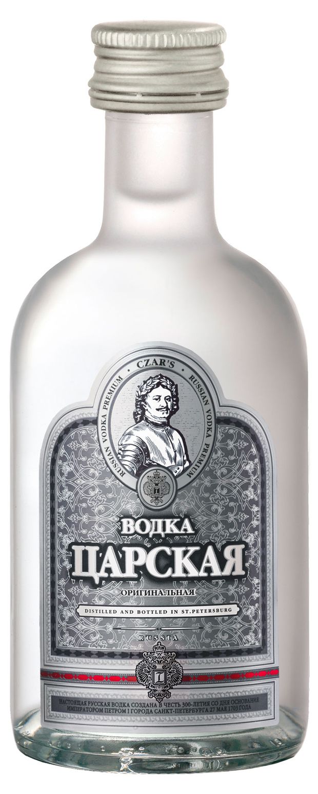Водка ЦАРСКАЯ Оригинальная Россия, 0,05 л