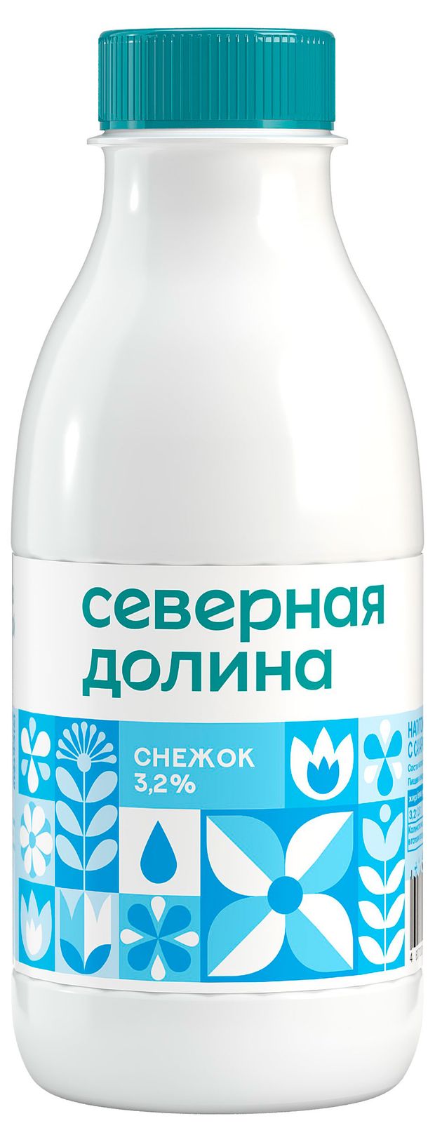 Напиток кисломолочный Снежок Северная долина охлажденный 3,2% БЗМЖ, 420 г