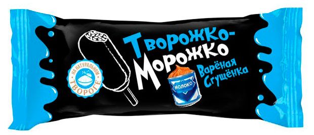 Десерт Лева из Могилева Творожко-Морожко с вареной сгущенкой 12% Беларусь, 80 г