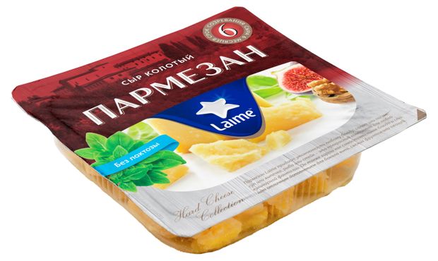 Сыр твердый Пармезан колотый Laime без лактозы 40 БЗМЖ 100 г 440₽