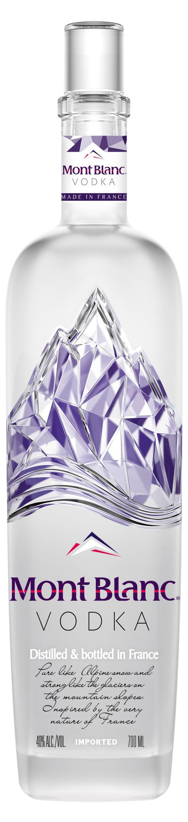 Водка Mont Blanc Франция, 0,7 л