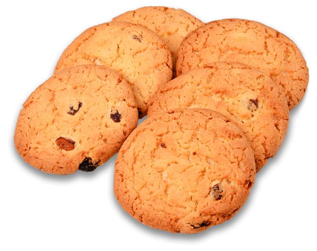 Печенье АШАН Американер с изюмом вес 560₽